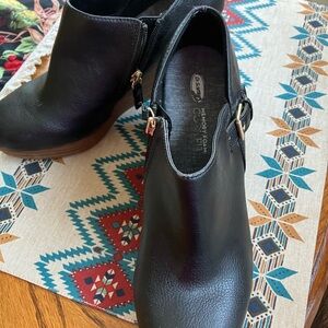 Dr. Scholl's Black Wedge Memory Foam‎ Heels Size 11